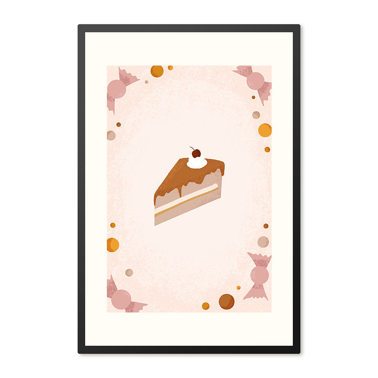 Poster in lijst Born to be Sweet Taartje
