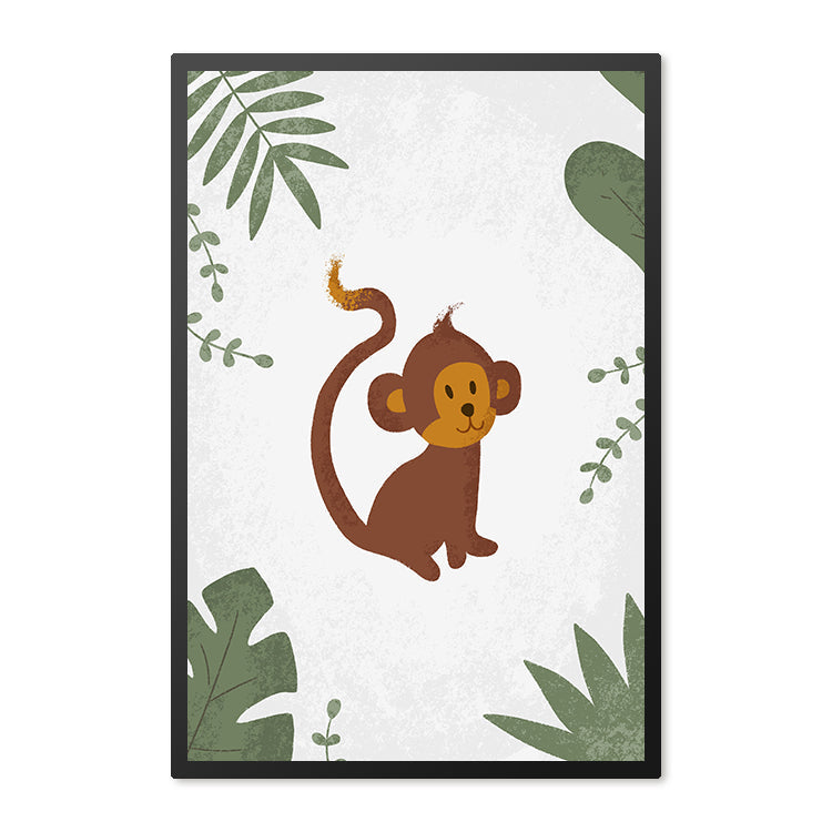 Poster in lijst Born to be Wild Aapje