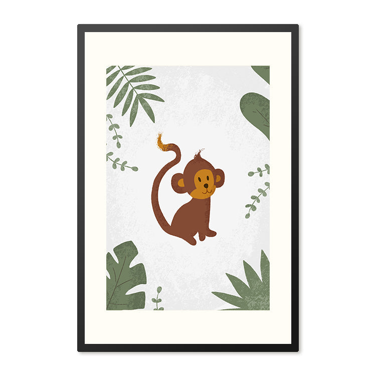 Poster in lijst Born to be Wild Aapje