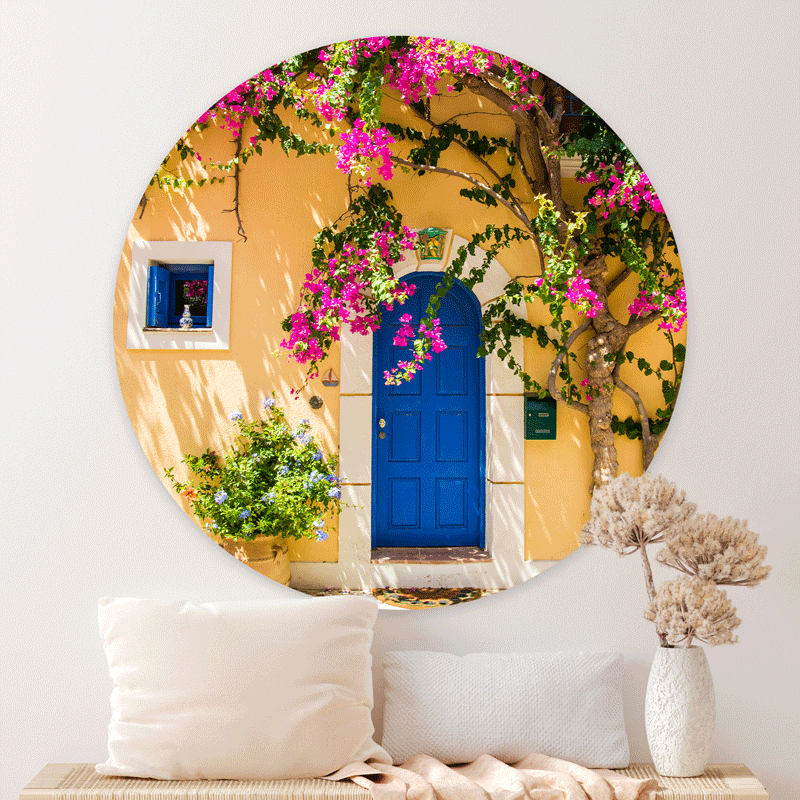 Muurcirkel Kleurrijk Kefalonia
