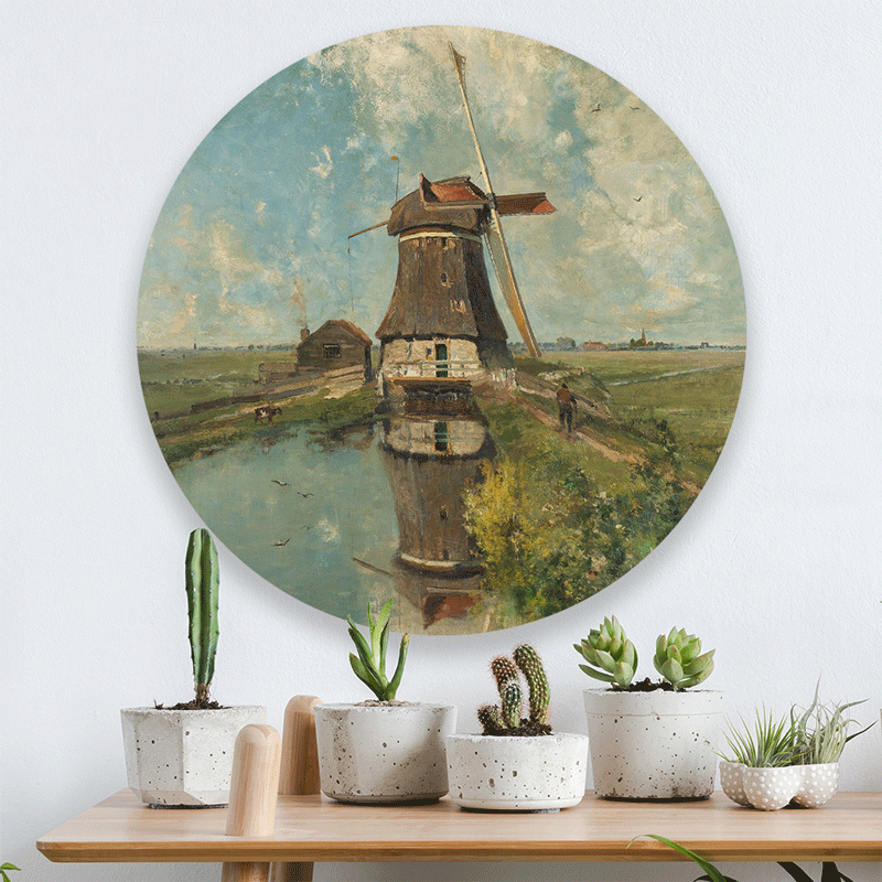 Muurcirkel Molen aan de Poldervaart
