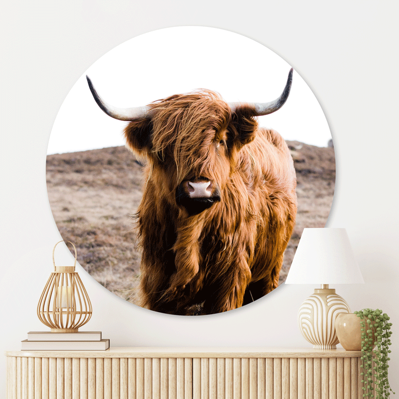 Muurcirkel Wild Highland