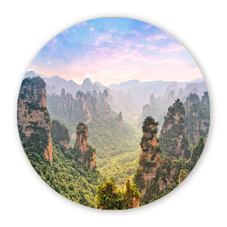 Muurcirkel Mystiek Zhangjiajie