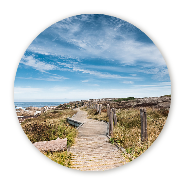 Muurcirkel Pacific Grove