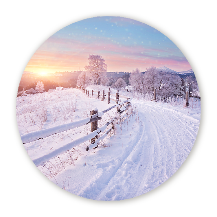 Muurcirkel Winterweg