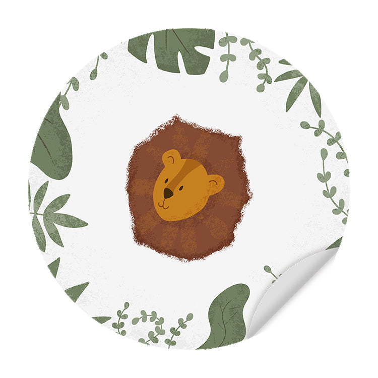 Muursticker Born to be Wild Leeuw - Kinderkamer - Babykamer