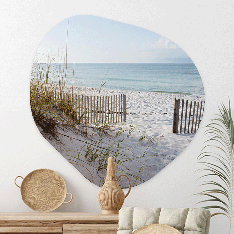 Wanddecoratie Organisch Beach