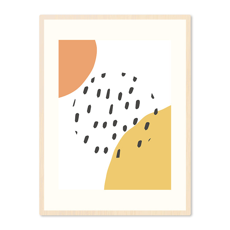 Poster in Lijst Abstracte Harmonie