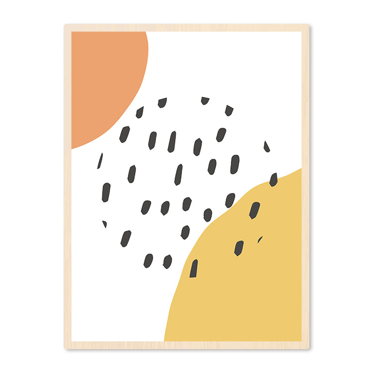 Poster in Lijst Abstracte Harmonie
