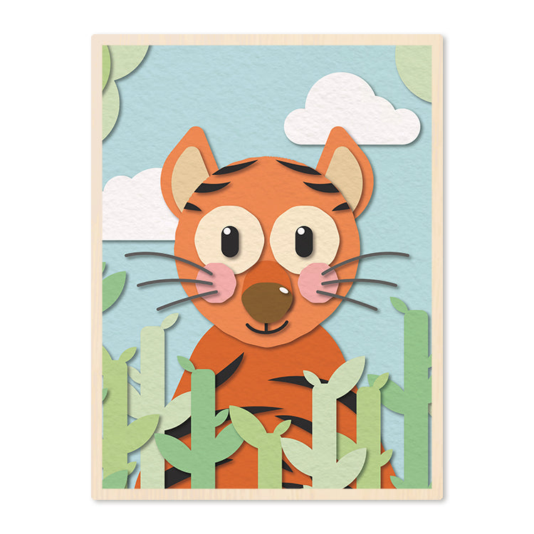 Poster in Lijst Eekhoorn - Kinderkamer