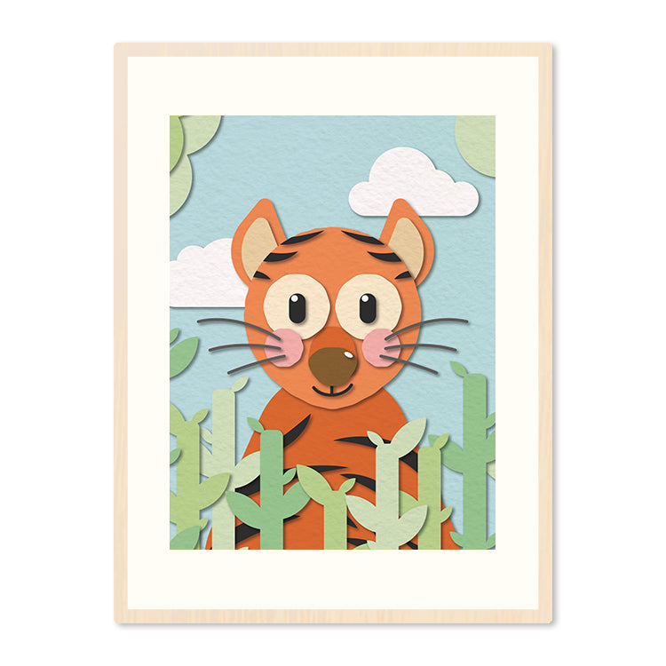 Poster in Lijst Eekhoorn - Kinderkamer
