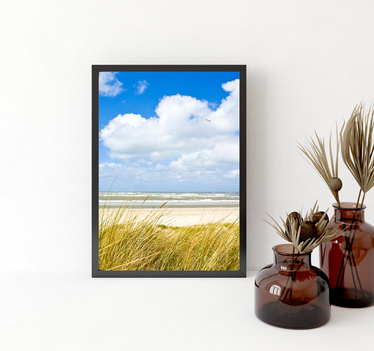 Poster in Lijst Zomerbries aan de Noordzee