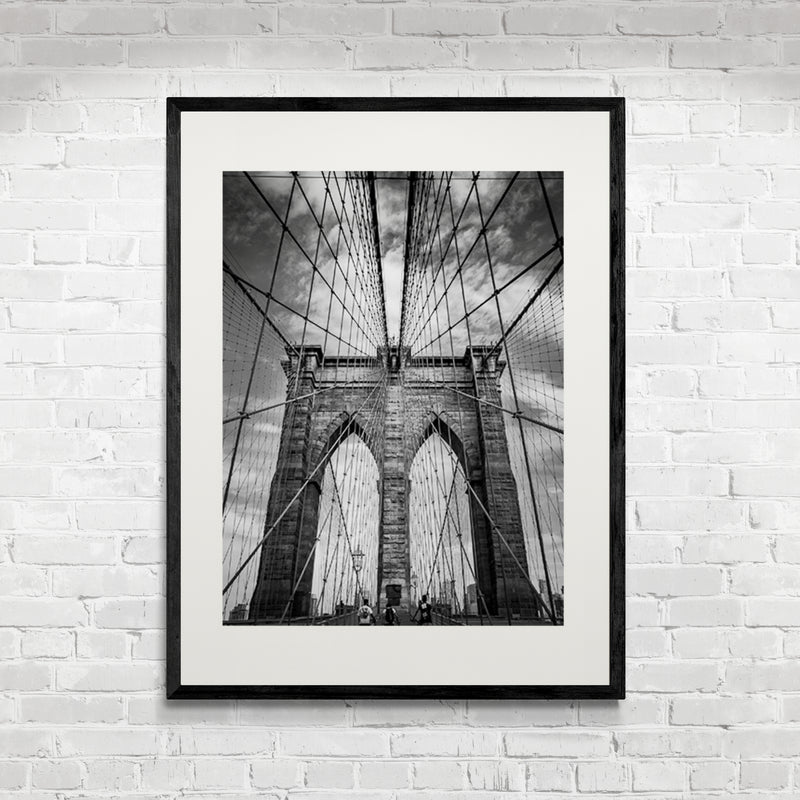 Poster in Lijst Brooklyn Bridge