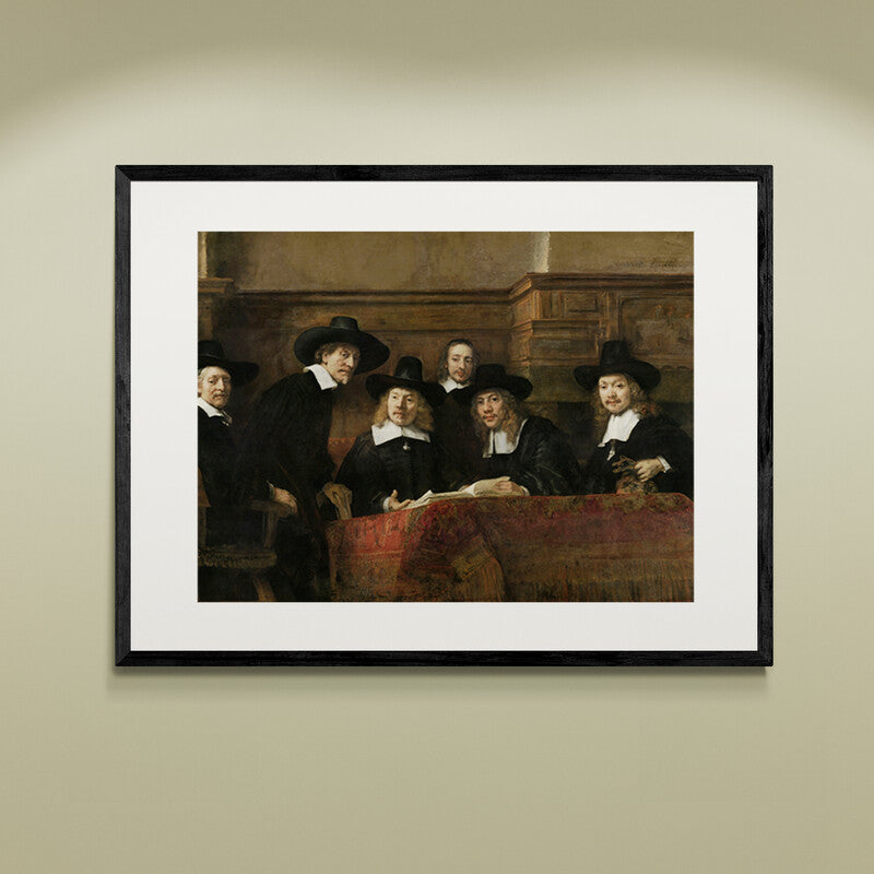 Poster in Lijst De Staalmeesters