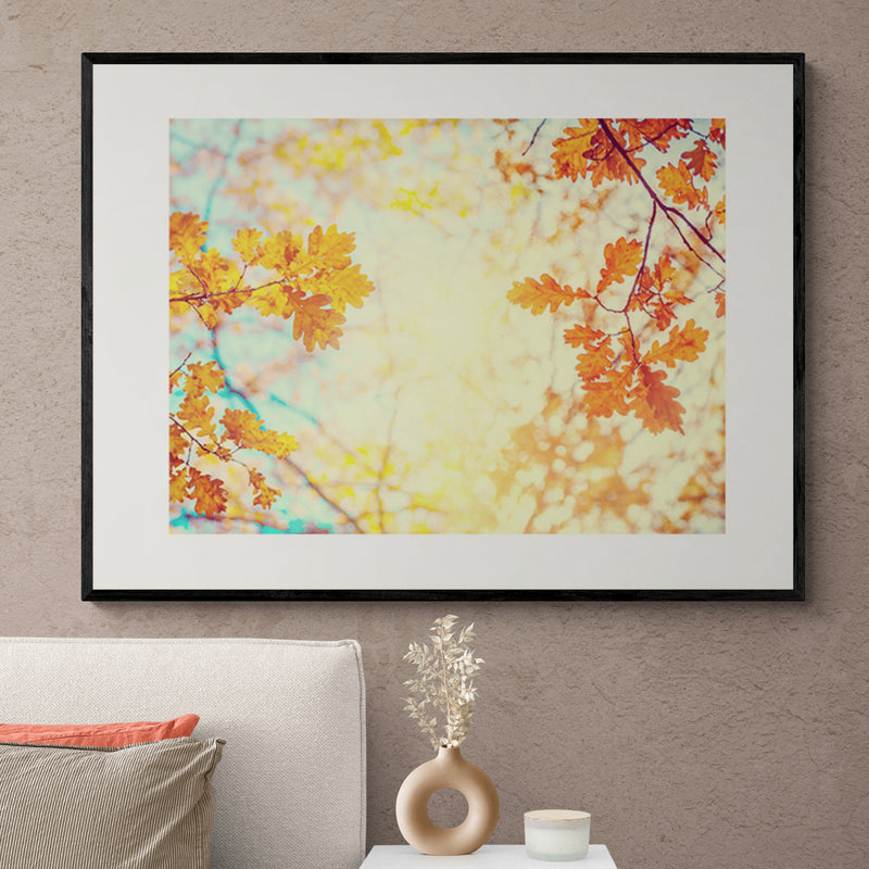 Poster in Lijst Dromerige Herfst