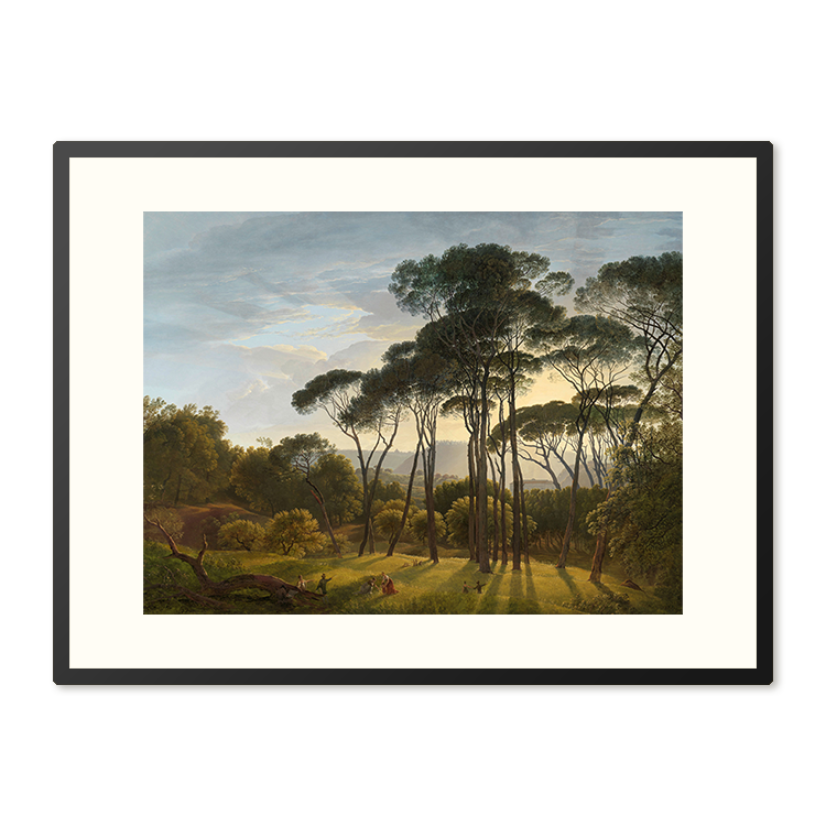 Poster in Lijst Italiaans Landschap