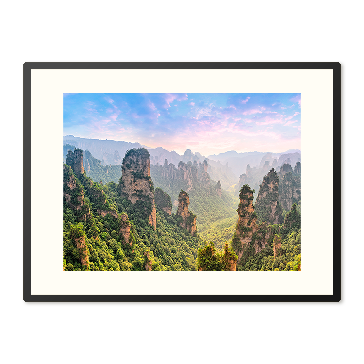 Poster in Lijst Mystiek Zhangjiajie