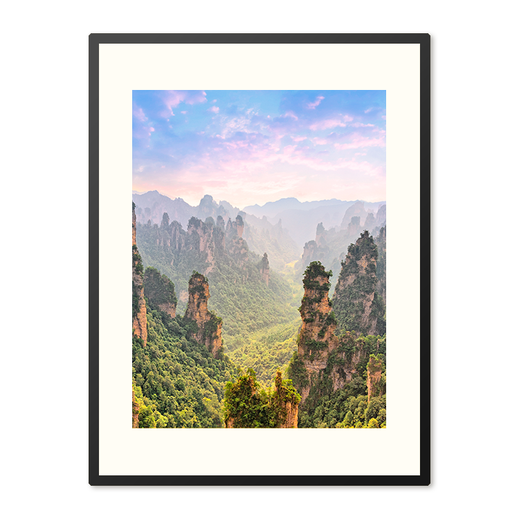 Poster in Lijst Mystiek Zhangjiajie