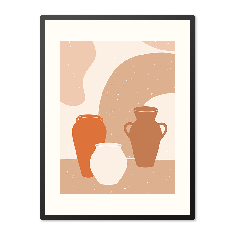 Poster in Lijst Pottery Art
