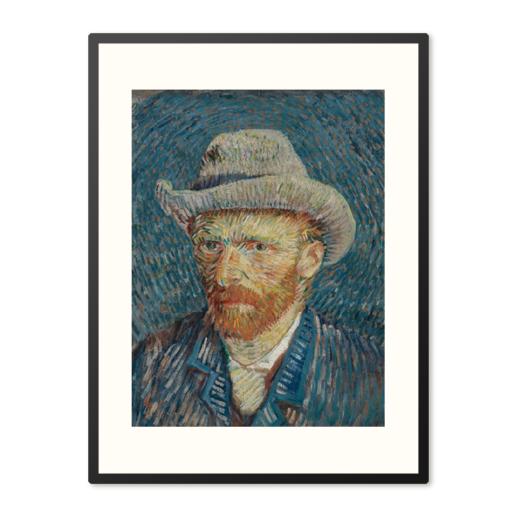 Poster in Lijst Zelfportret van Gogh