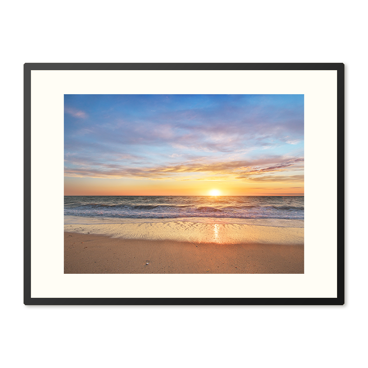 Poster in Lijst Zonsondergang