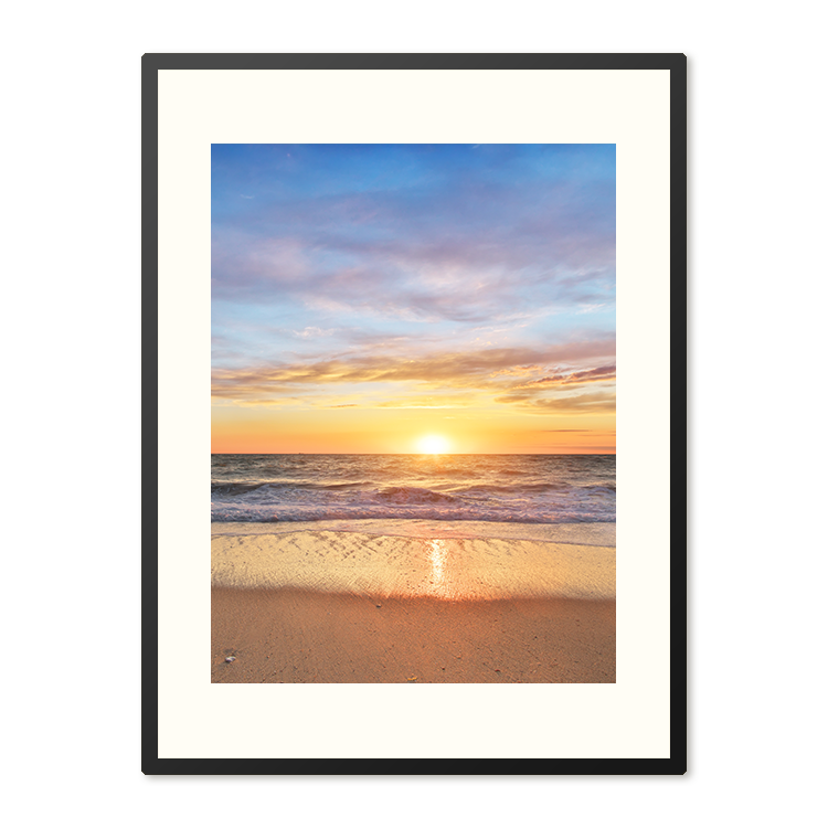 Poster in Lijst Zonsondergang