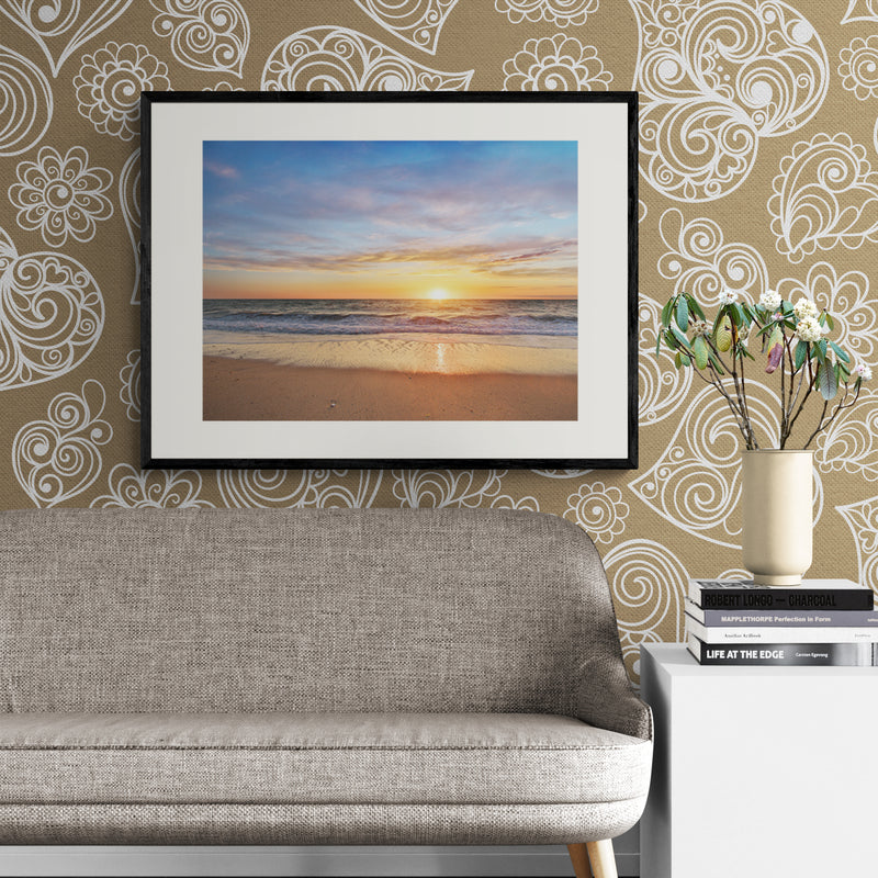 Poster in Lijst Zonsondergang
