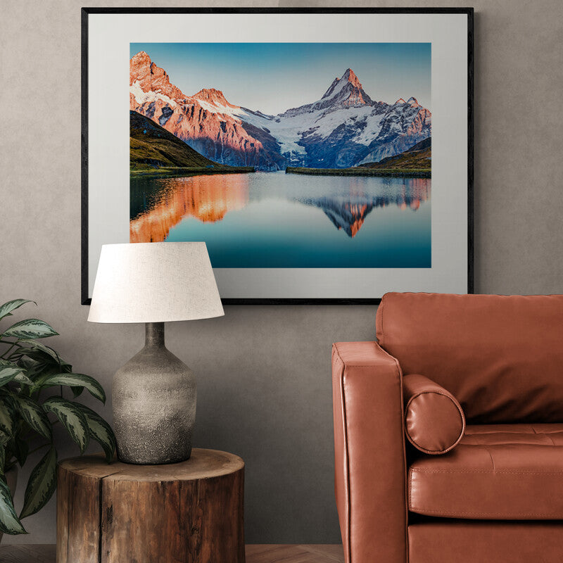 Poster in Lijst Zwitserse Avonddroom