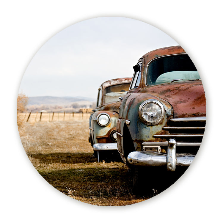 Schilderij Vintage Auto's