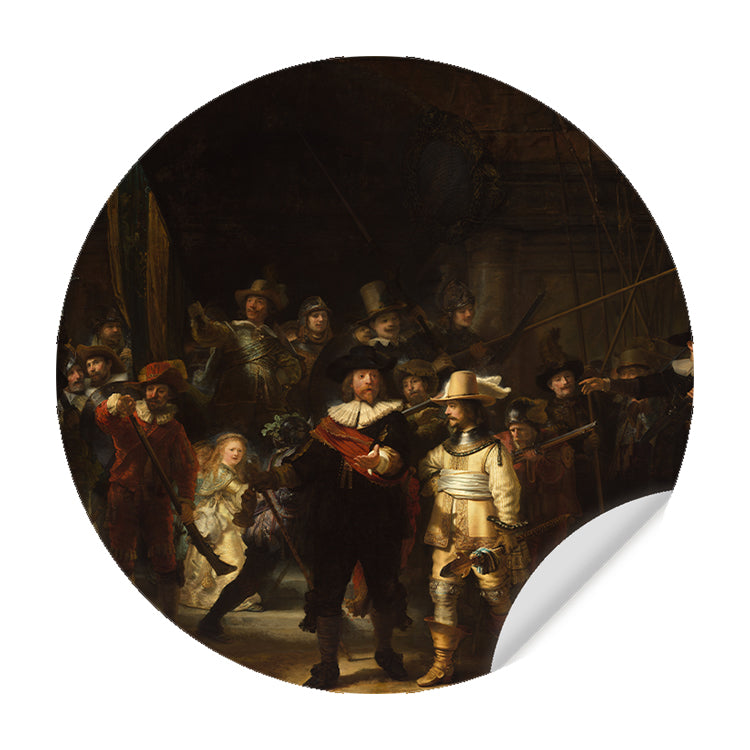 Muursticker - De Nachtwacht