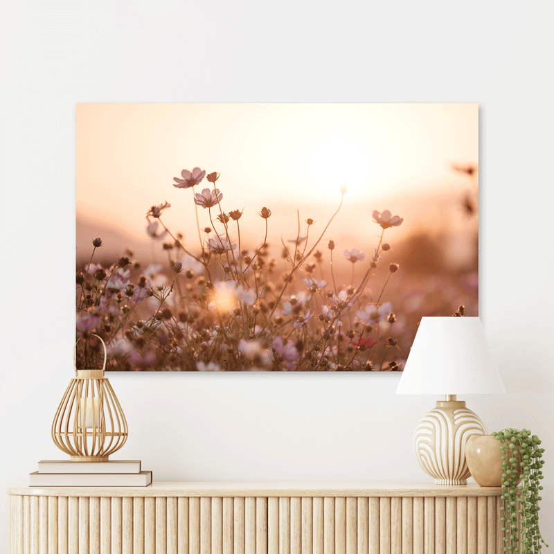 Schilderij Delicate Veldbloemen
