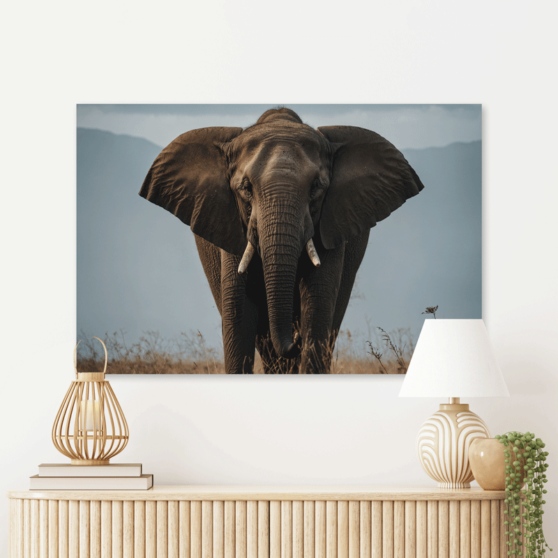 Schilderij Elephant Nature