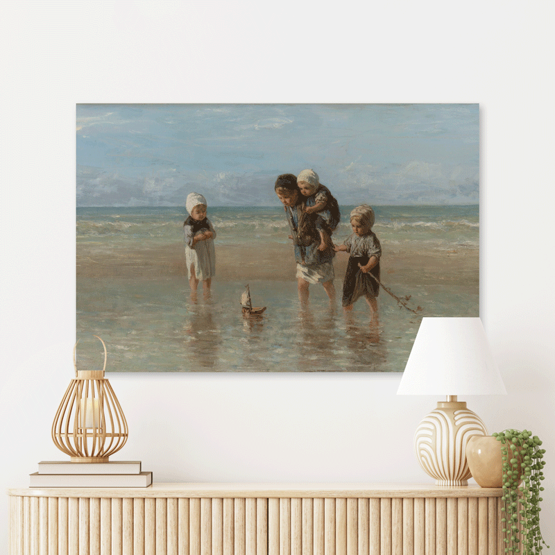 Schilderij Kinderen der Zee