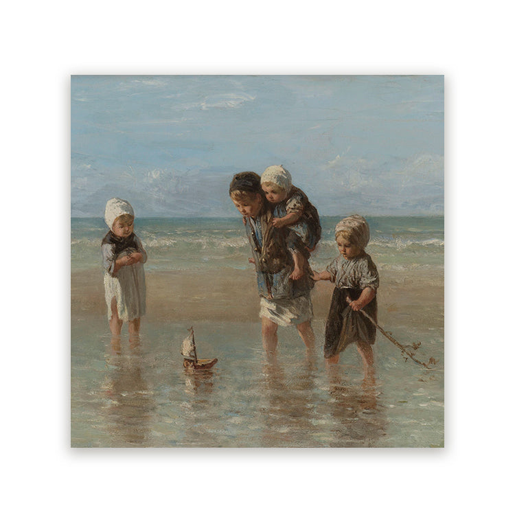 Schilderij Kinderen der Zee