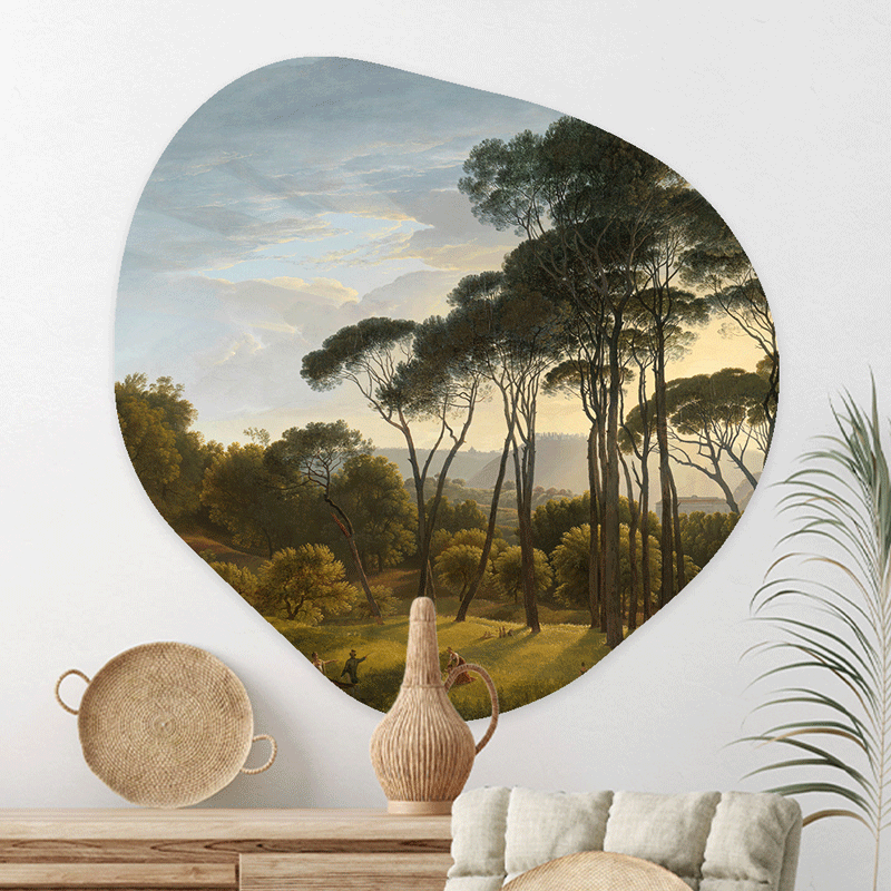 Wanddecoratie Organisch Italiaans Landschap