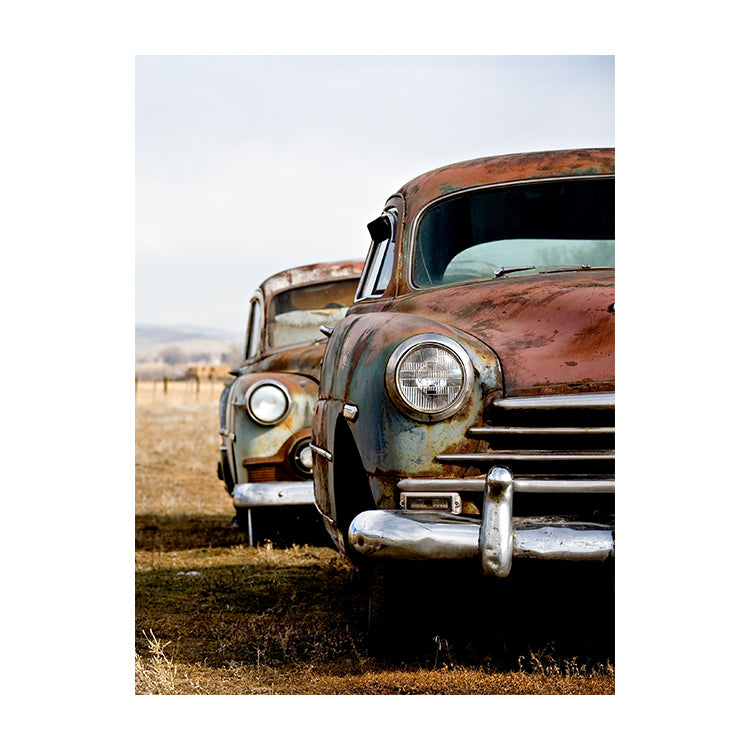 Schilderij Vintage Auto's