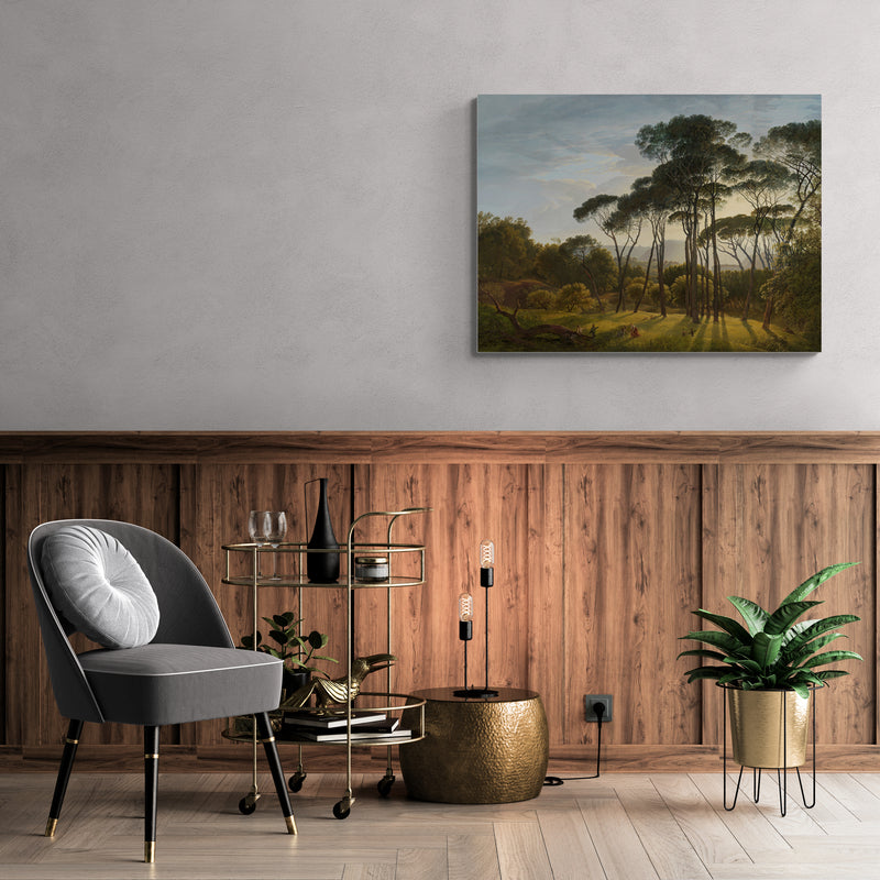 Schilderij Italiaans Landschap