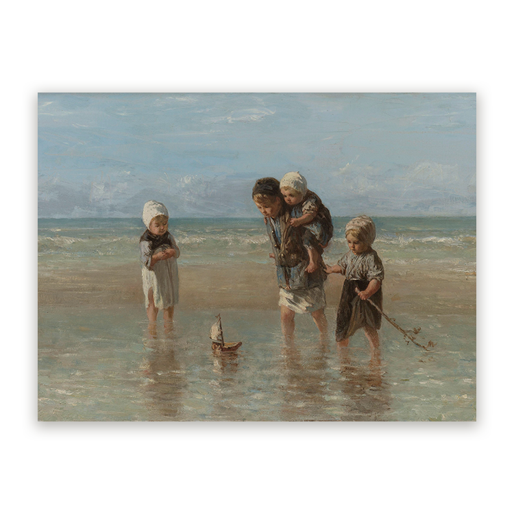 Schilderij Kinderen der Zee