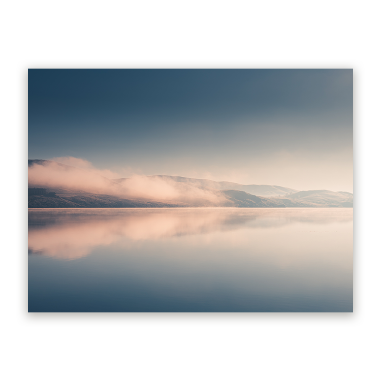 Schilderij Mirror Lake Mornings