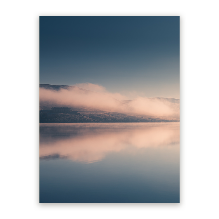 Schilderij Mirror Lake Mornings