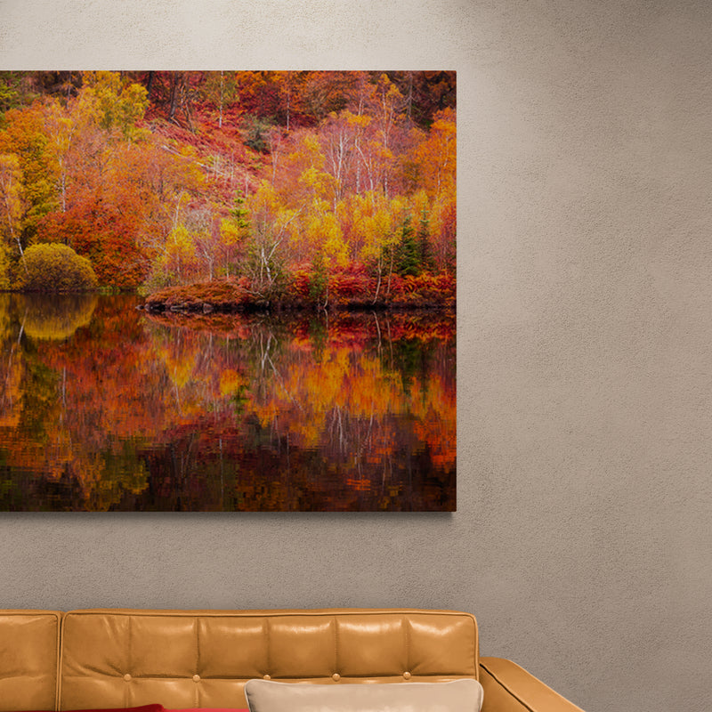 Schilderij Reflecties van de Herfst