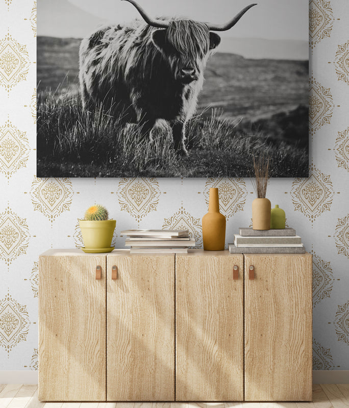 Schilderij Schotse Hooglander