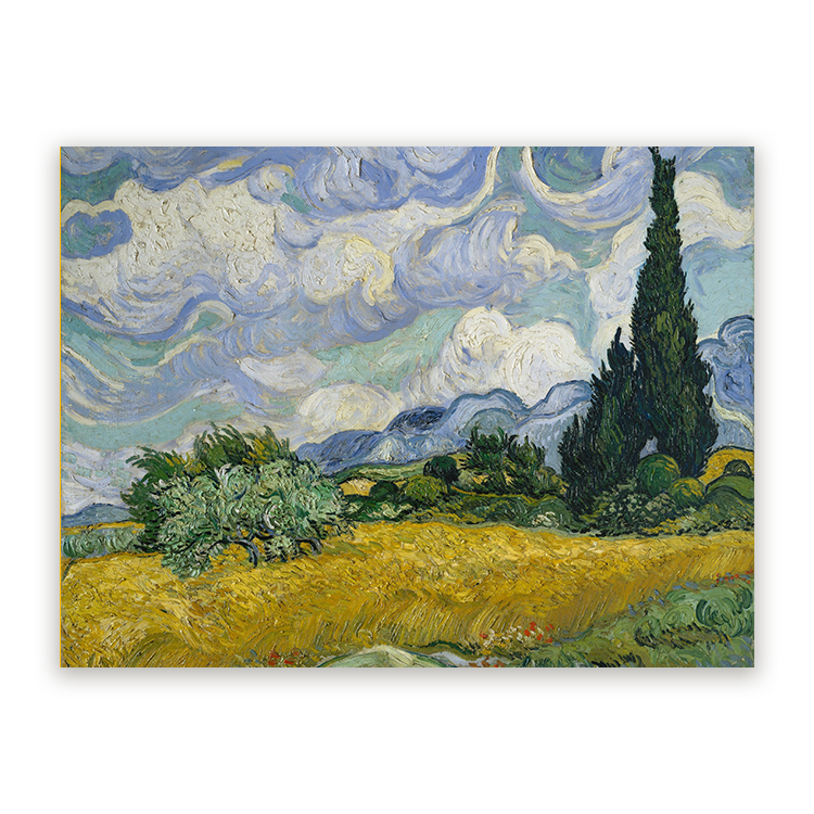 Schilderij Tarweveld