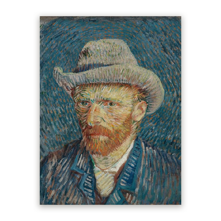 Schilderij Zelfportret van Gogh