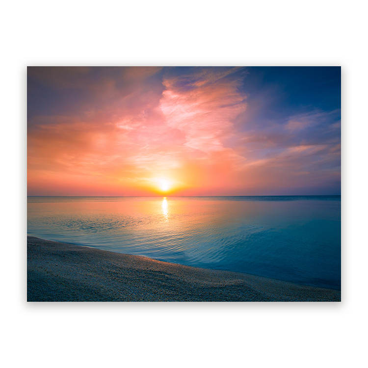 Schilderij Vroege Zonsopkomst