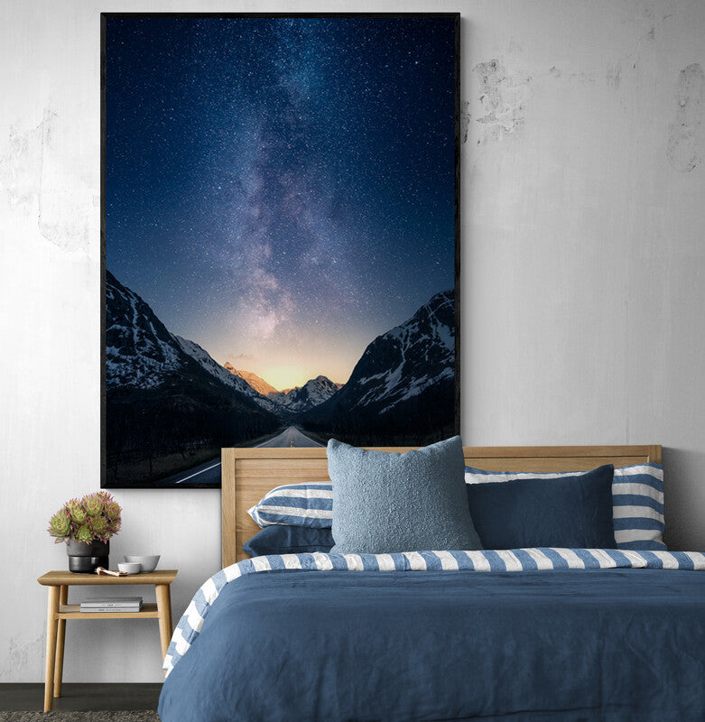 Schilderij Weg naar Sterrenhemel