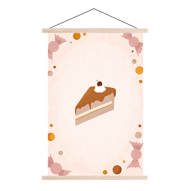 Schoolplaat Born to Be Sweet Taart