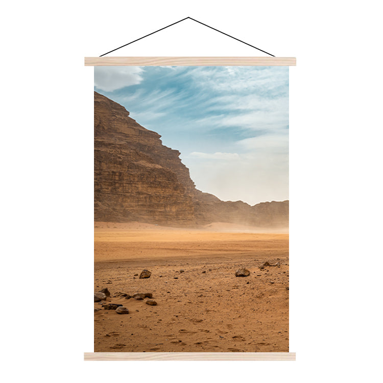 Textielposter Woestijnwind