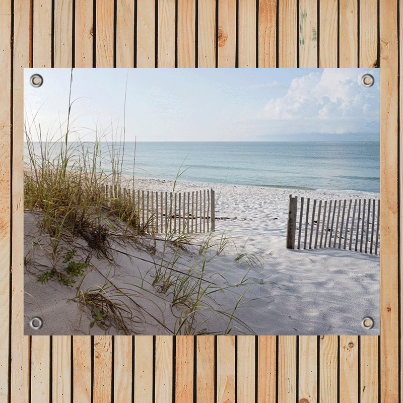 Tuinposter Beach