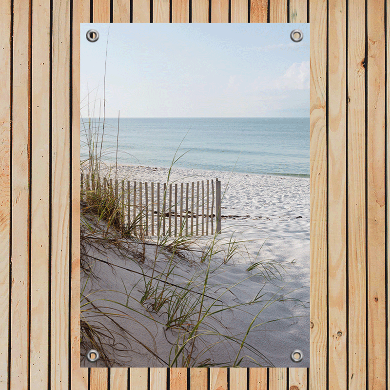 Tuinposter Beach